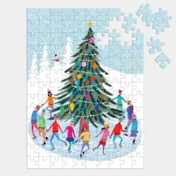 Sale Chronicle Books Ice Skater Puzzle Ornament