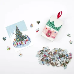 Sale Chronicle Books Ice Skater Puzzle Ornament
