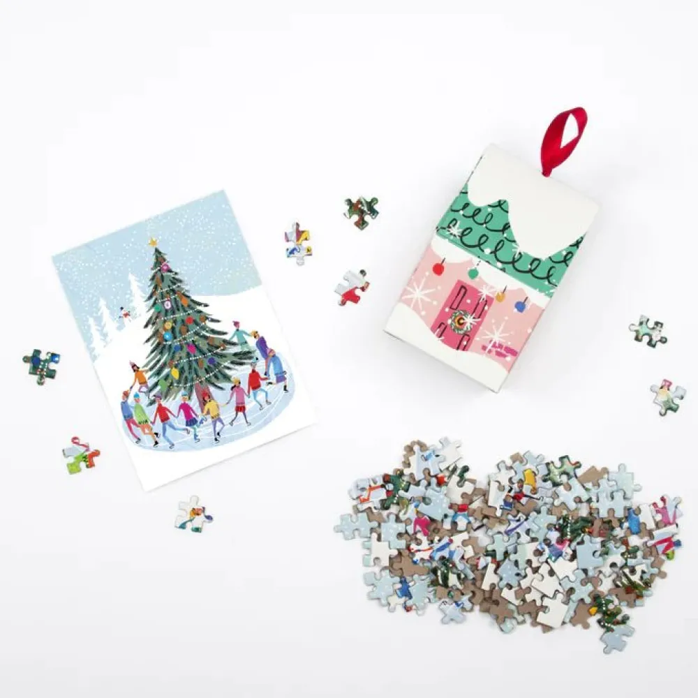 Sale Chronicle Books Ice Skater Puzzle Ornament