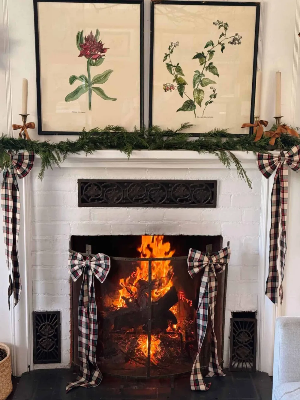 Outlet Heather Taylor Home Idyllwild Plaid Fabric Bow