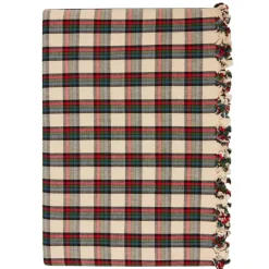 Clearance Heather Taylor Home Idyllwild Plaid Tablecloth