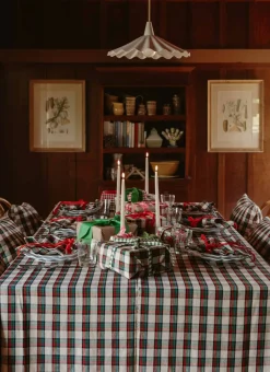Clearance Heather Taylor Home Idyllwild Plaid Tablecloth