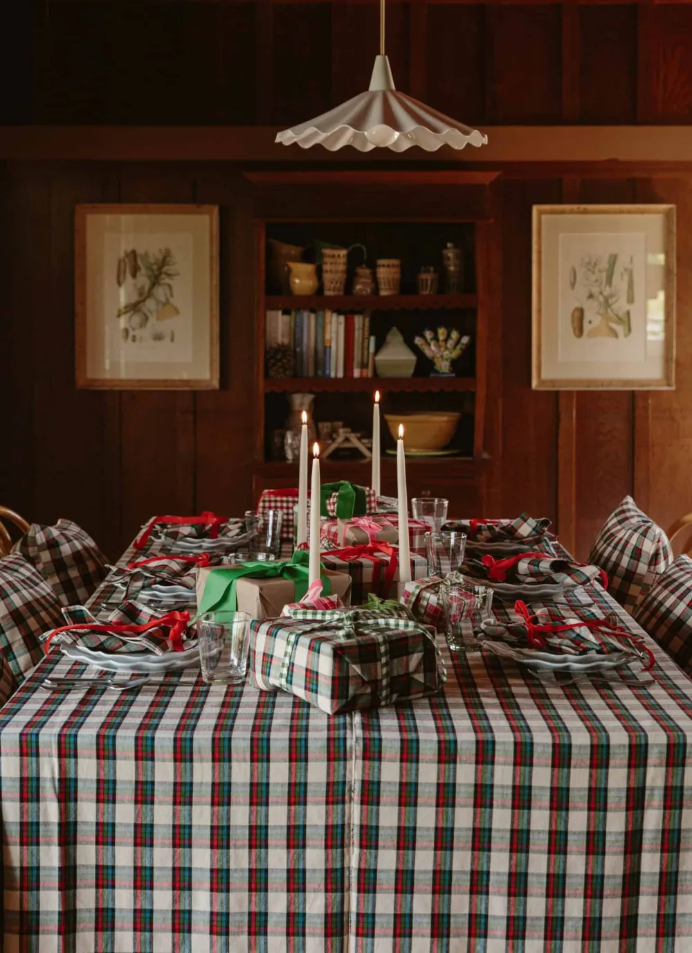 Clearance Heather Taylor Home Idyllwild Plaid Tablecloth