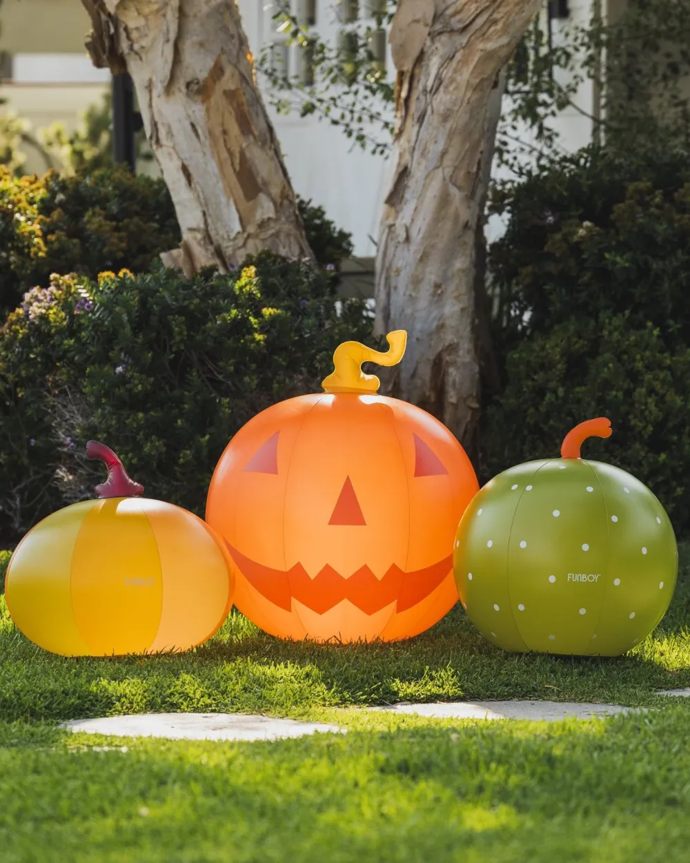 Online Funboy Inflatable Colorful Halloween Pumpkin Decor