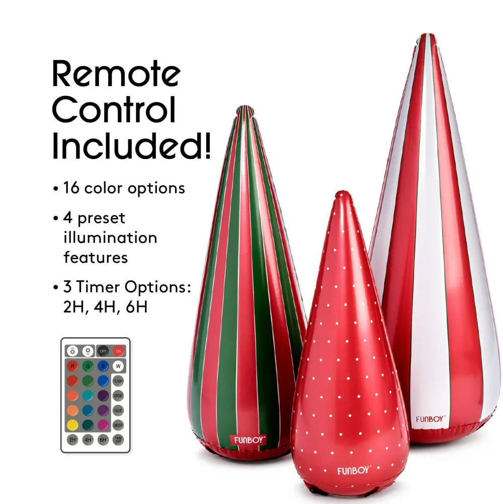 Discount Funboy Inflatable Holiday Tree Cones