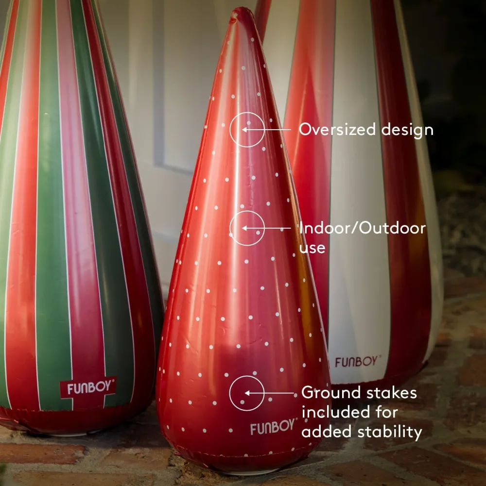 Discount Funboy Inflatable Holiday Tree Cones