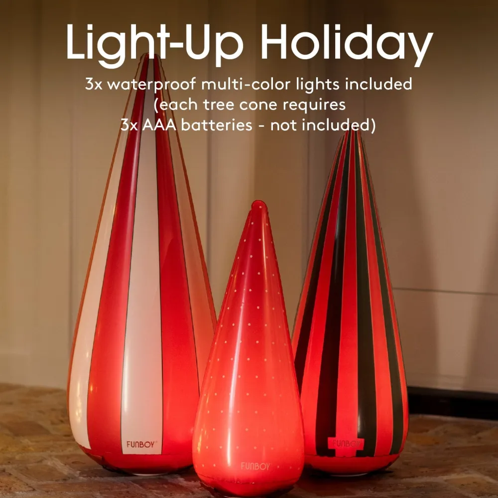 Discount Funboy Inflatable Holiday Tree Cones