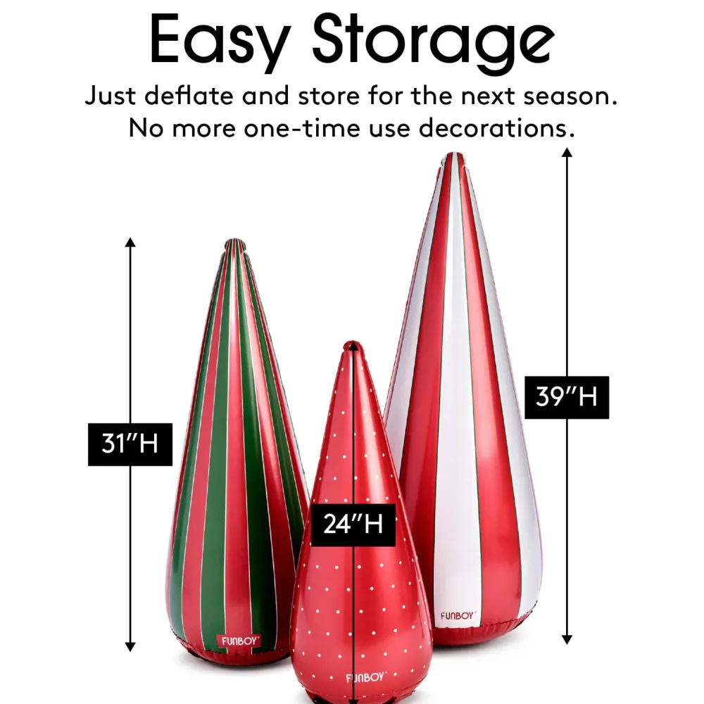 Discount Funboy Inflatable Holiday Tree Cones