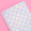 Online xo, Fetti Iridescent Checker Table Cover