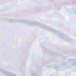 Online xo, Fetti Iridescent Checker Table Cover