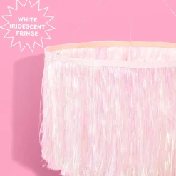 Sale xo, Fetti Iridescent Fringe Chandelier Decoration