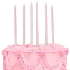 Hot xo, Fetti Iridescent Glitter Birthday Candles