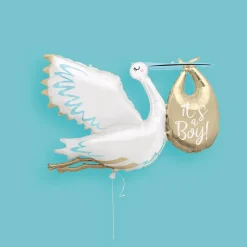 Best Unique It's a Boy Stork Balloon