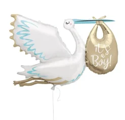 Best Unique It's a Boy Stork Balloon