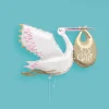 Hot Unique Its a Girl Stork Balloon