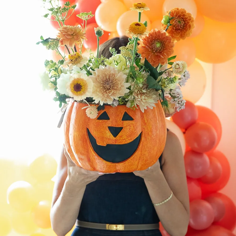 Outlet Mud Pie Jack-O-Lantern Treat Bucket Set