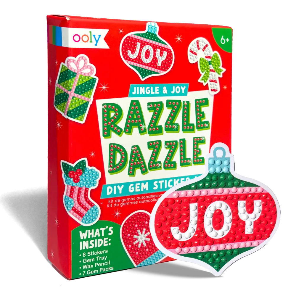 Best OOLY Jingle & Joy DIY Gem Sticker Kit