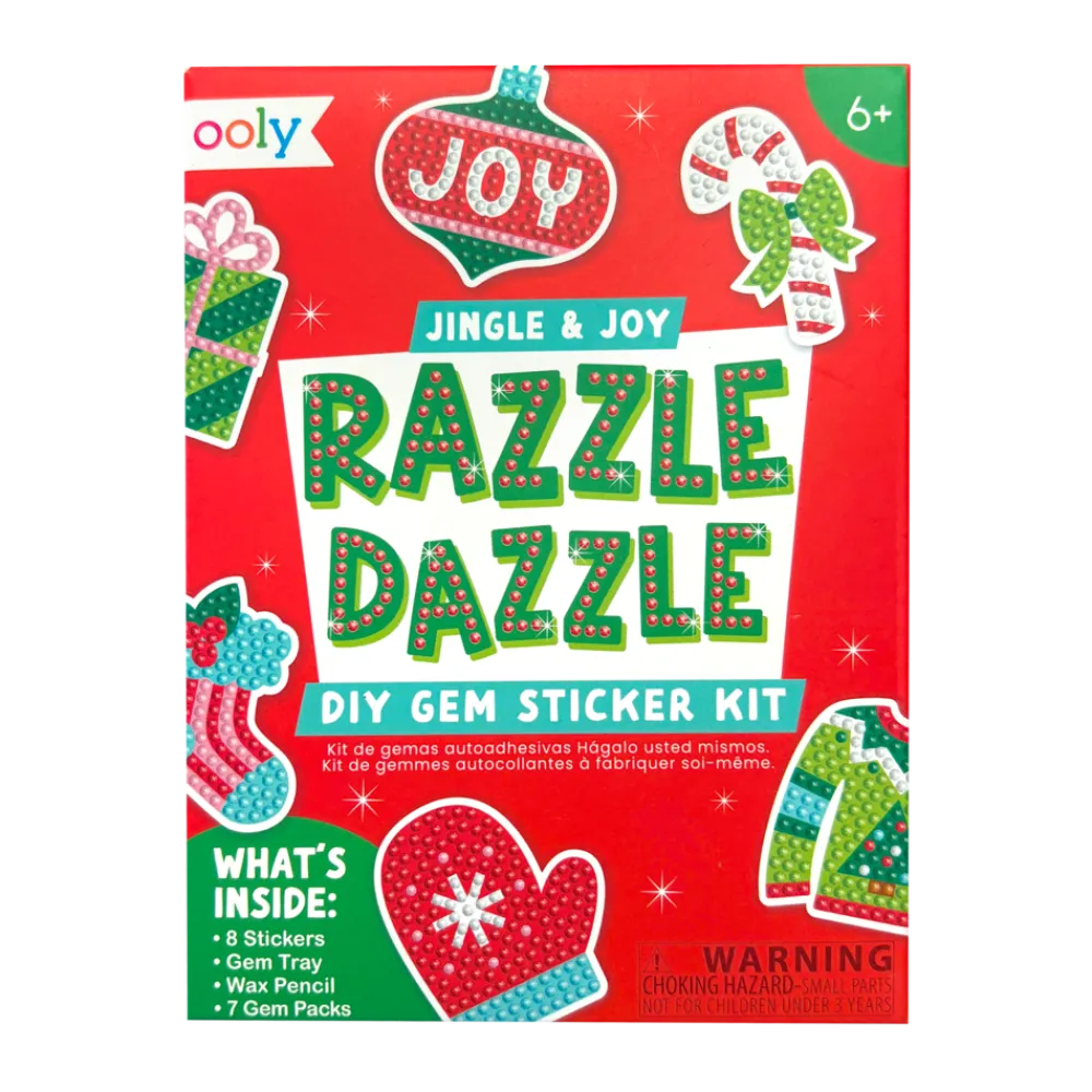 Best OOLY Jingle & Joy DIY Gem Sticker Kit