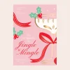 Clearance Bonjour Fete Jingle & Mingle Christmas Spirits Digital Party Invitation