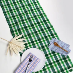 Hot Archive New York Josefina Plaid Table Runner