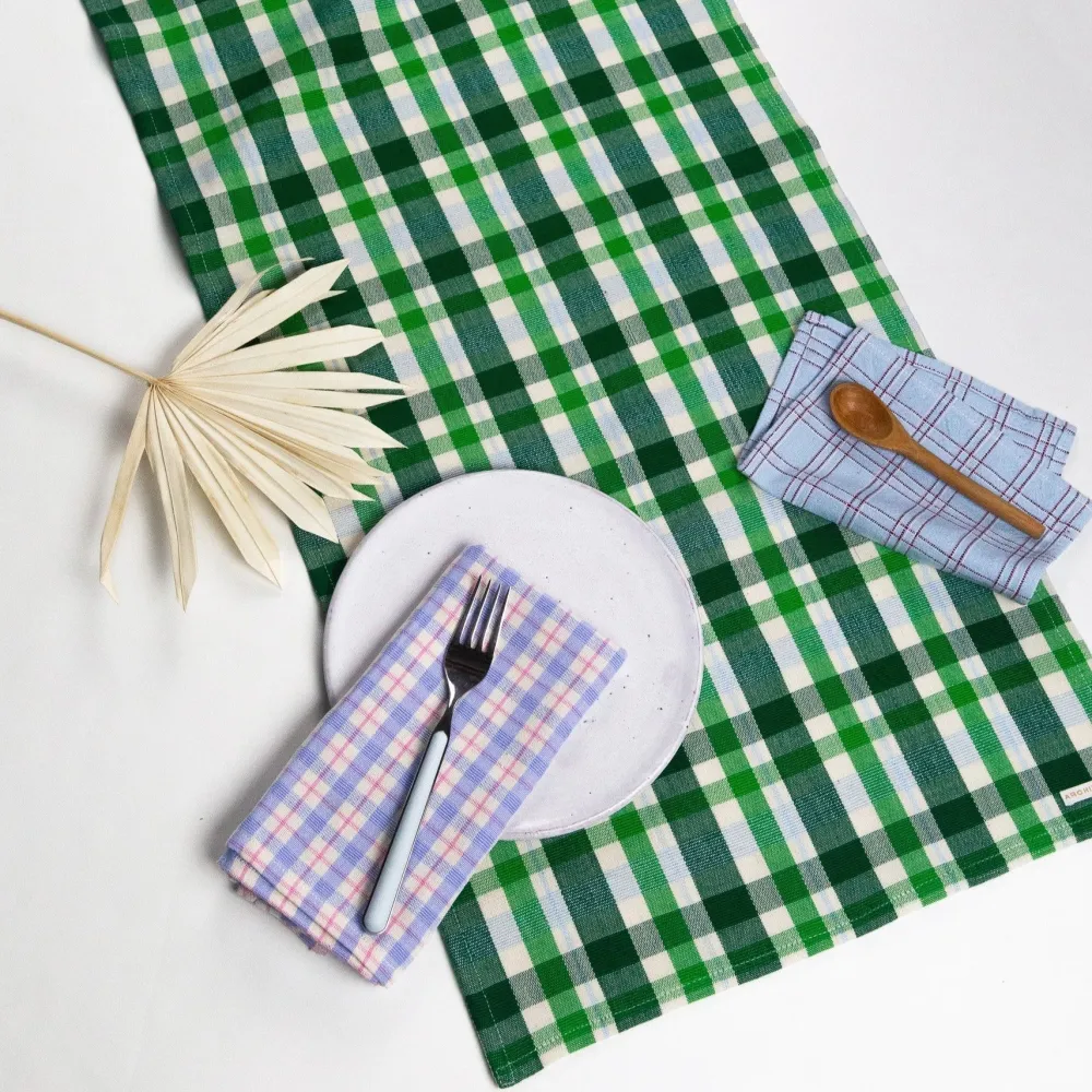 Hot Archive New York Josefina Plaid Table Runner
