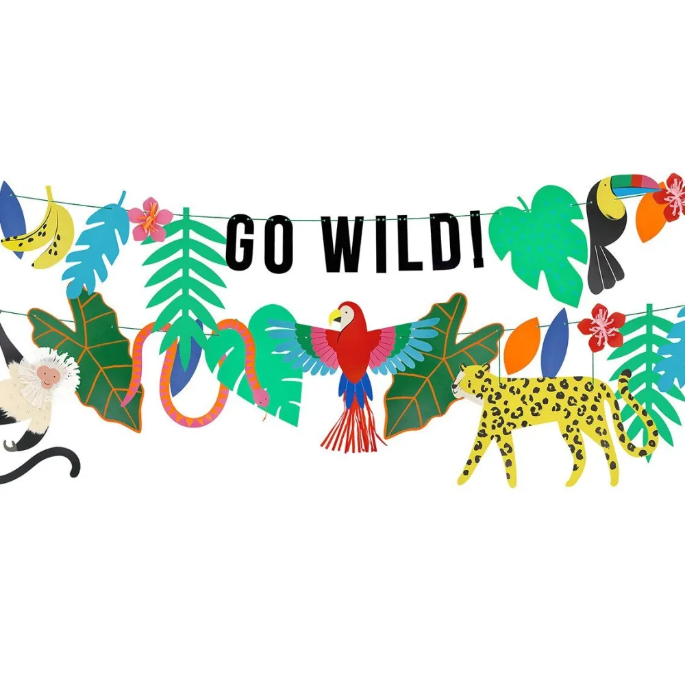 New Meri Meri Jungle Jamboree Garland Set
