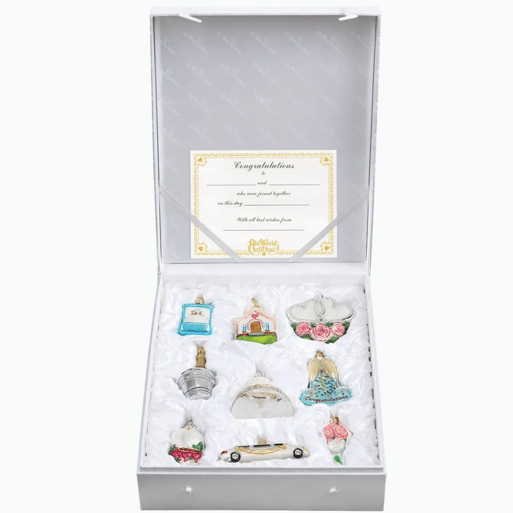 Sale Old World Christmas Just Married Collection Ornaments