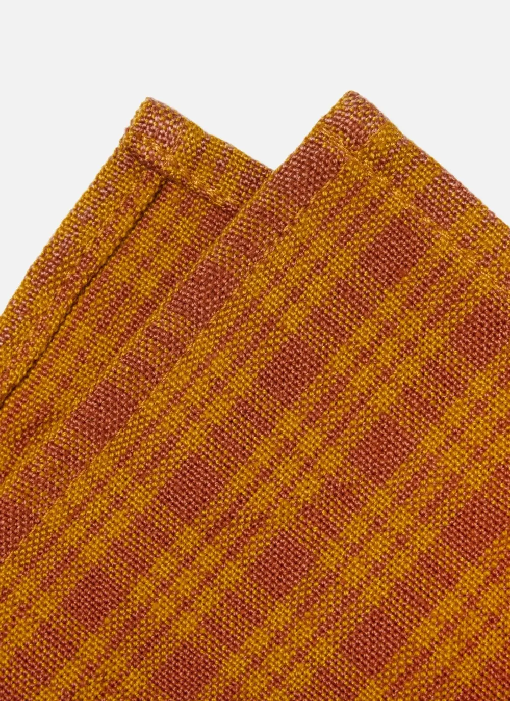 Best Heather Taylor Home Katherine Plaid Saffron Napkins