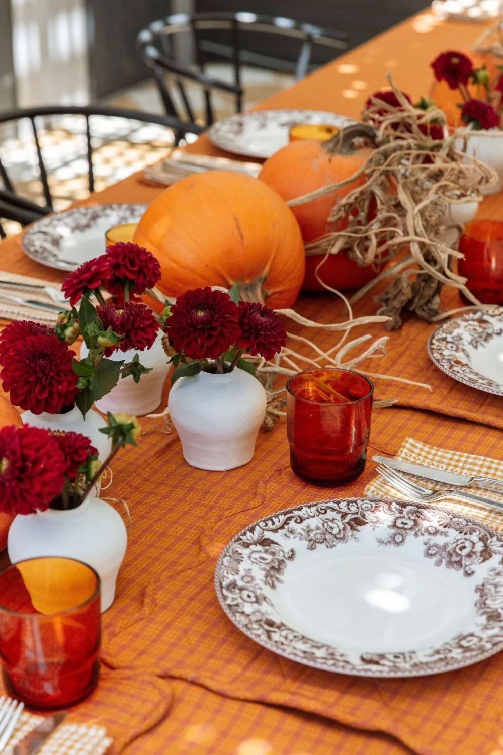 New Heather Taylor Home Katherine Plaid Saffron Tablecloth