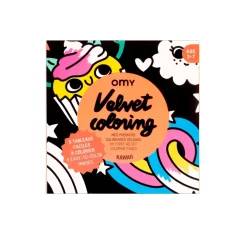 Hot OMY U.S. Kawaii Velvet Coloring Set