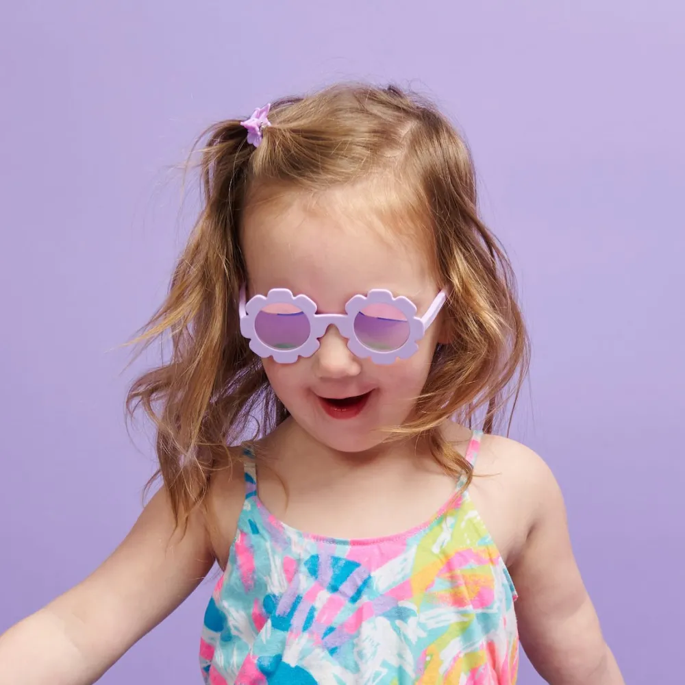Discount Babiators Sunglasses Kids Purple Flower Sunglasses
