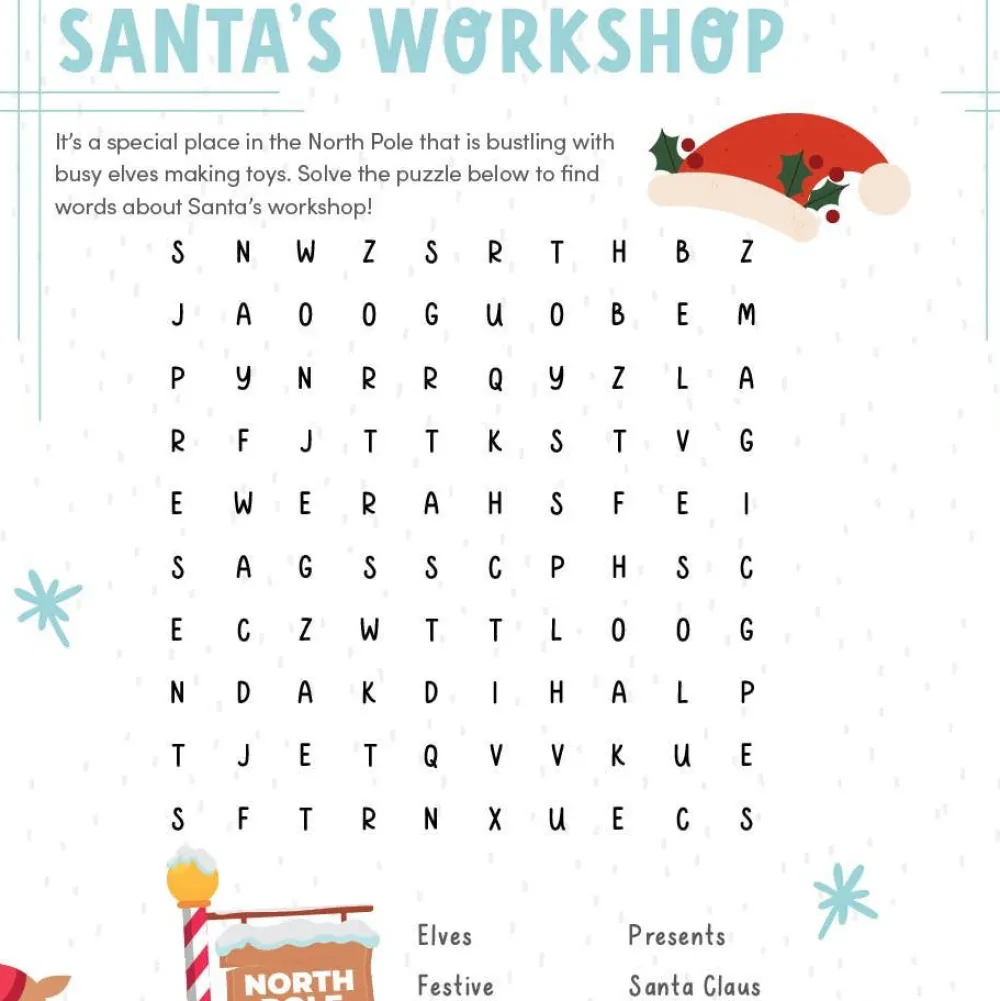 Hot Schiffer Publishing KindKids Winter Magic Word Search for Kids