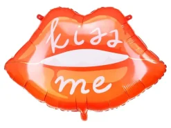 Online Party Deco Kiss Me Lips Balloon