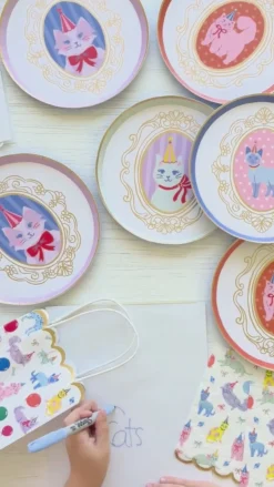 Online Bonjour Fete Kitty Cat Small Plates