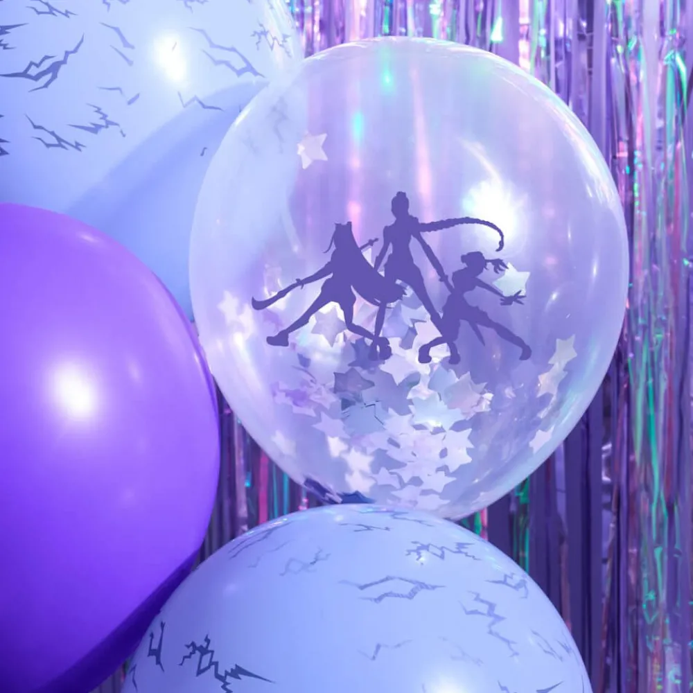 Hot xo, Fetti Kpop Demon Hunters Inspired Latex Balloon Set