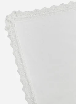 Discount Heather Taylor Home Lace White Tablecloth