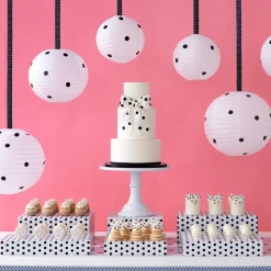 Discount Bonjour Fete Large Blanc White Pedestal Melamine Cake Stand