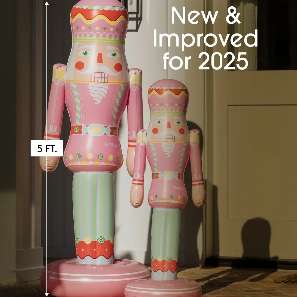 Outlet Funboy Large Inflatable Pink Nutcracker