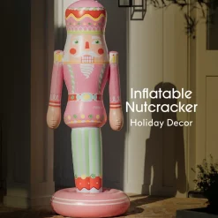 Outlet Funboy Large Inflatable Pink Nutcracker