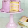 Sale Joyeux Company Large Lilac Purple Melamine Cake Stand