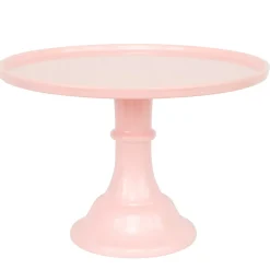 Joyeux Company Large Peony Pink Melamine Cake Stand