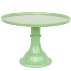 Online Joyeux Company Large Sage Green Melamine Cake Stand