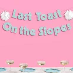 Sale xo, Fetti Last Toast on the Slopes Banner