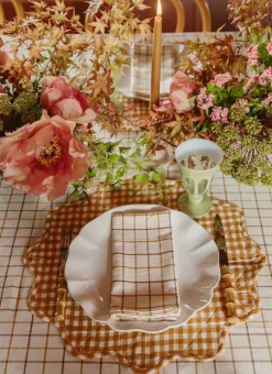 Discount Heather Taylor Home Lattice Nutmeg Napkins