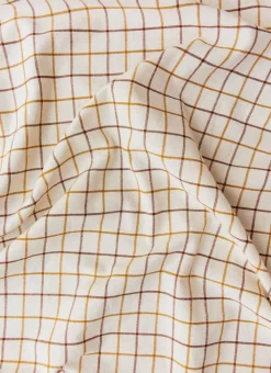Heather Taylor Home Lattice Nutmeg Tablecloth