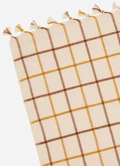 Heather Taylor Home Lattice Nutmeg Tablecloth