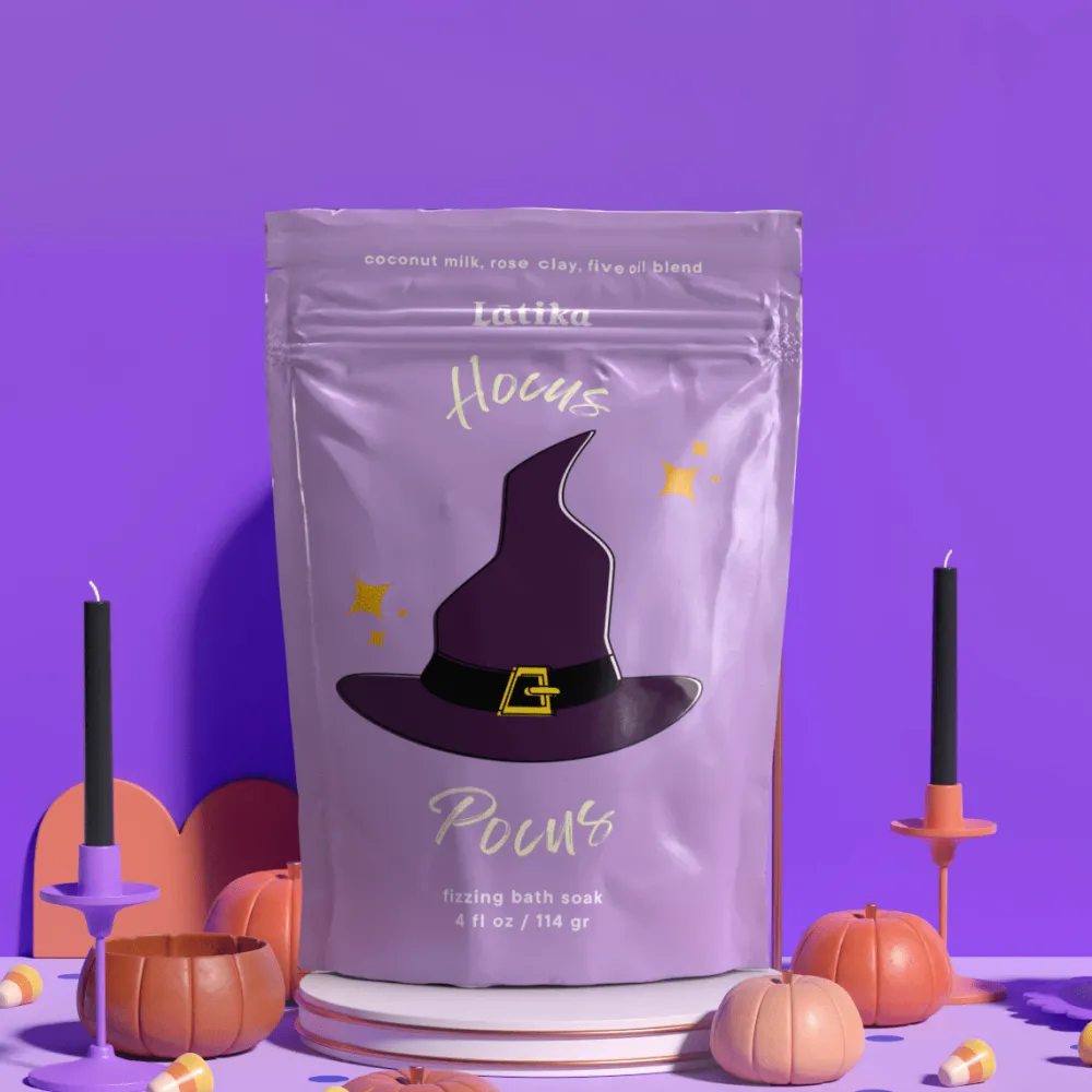 Latika Beauty Lavender Halloween Bath Soak