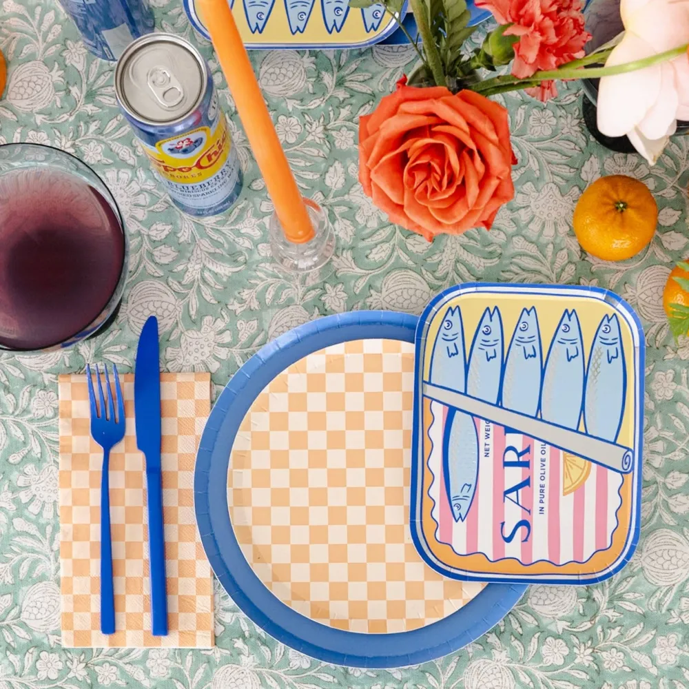 Sale Jollity & Co. + Daydream Society Le Dinner Sardine Can Dinner Plates
