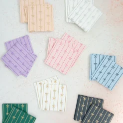 Sale Bonjour Fete Le Lilac Signature Bow Small Napkins