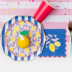 Online Bonjour Fete Lemon Zest Large Napkins